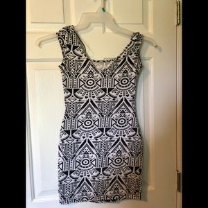 Body con aztec dress